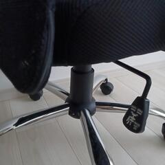 ワーキングチェア　ブラック　の画像