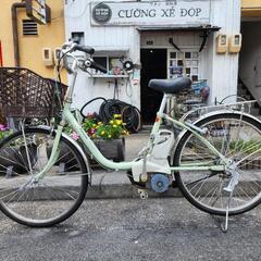 電動自転車 パナソニック 24インチ バッテリー 充電器 カゴ 付き 3