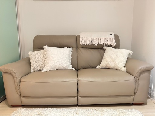 電動リクライニングソファ3人掛け（極美品）