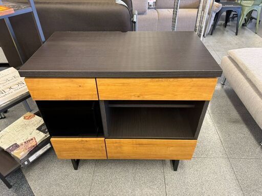 6-122 北欧風キャビネット【一部地域配送可・現状渡し】カグマニア