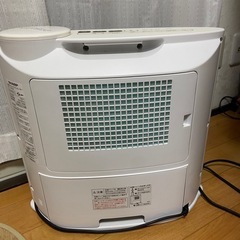 SHARP加湿セラミックファンヒーターの画像
