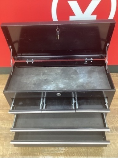 中古品　ツールボックス　　鍵付き