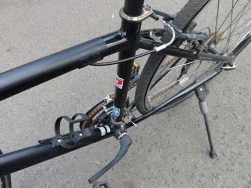 現状品 ブリジストン グリーンレーベル クロスバイク 700×35C ブラック