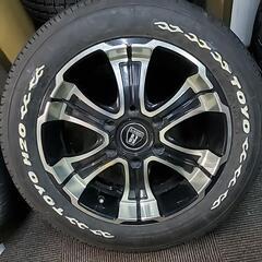 再出品200系ハイエースタイヤ、ホイールの画像