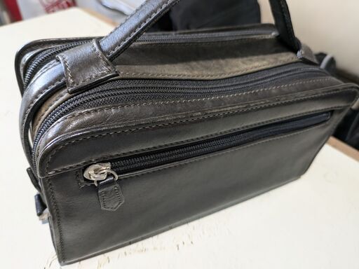 ●10/28お渡し決定【中古】ミラ・ショーン ニュートレノ レザーセカンドバッグ ダブルルーム