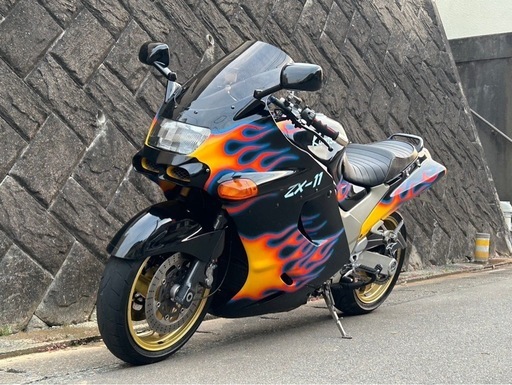 Kawasaki  ZZR1100 R7.8車検付　カスタムペイント  福岡