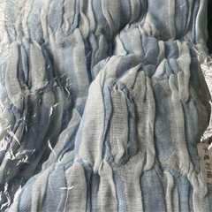 新品　日本製　千亀利織　ふわふわガーゼケット シングル　1枚の画像