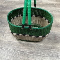 【中古品】昭和レトロな買い物かごの画像