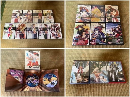 【GO-73】サクラ大戦 DVD TV 轟華絢爛 活動写真 エコール・ド・巴里 桜華絢爛 すみれ引退記念