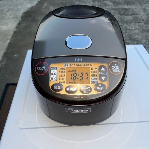 ★動作良好★zojirushi 象印 炊飯器 np-vl10 5合炊き★