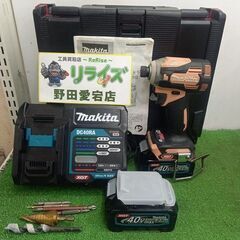 makita マキタ TD001GDXFC インパクトドライバー　40Ｖ【野田愛宕店】【店頭取引限定】【中古】管理番号：IT3M4TANIZT1