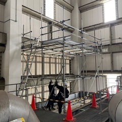 寮、社宅あり🏠定着率No. 1☝️を目指しています。高収入💰鉄骨工事、鍛冶工事、溶接工事、金物工事、鳶工事、重量工事、足場工事の画像