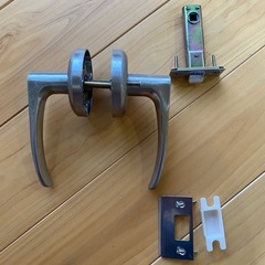 ドアノブ　円筒錠からの取替交換用