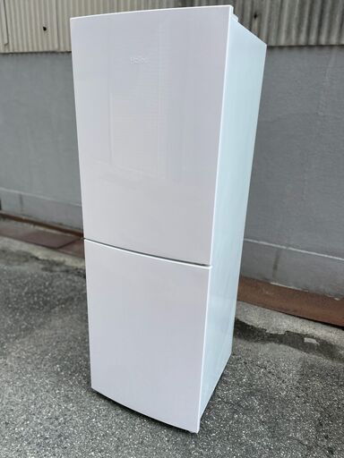 ★動作〇 清掃済 保証有★ 冷蔵庫 Haier JR-NF218B 218L 2020年製 ハイアール 冷凍冷蔵庫 引出式クリアバスケット 大容量冷凍室