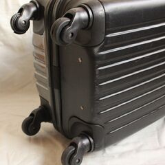 カーボン調　小型スーツケースの画像