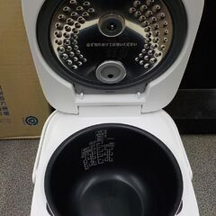 ヘルシーサポート炊飯器 5.5合 アイリスオーヤマ RC-IJH50-W ホワイト 2021年製 低糖質や玄米も♪ 炊飯ジャー　西岡店の画像