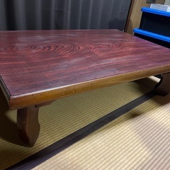 昭和レトロテーブルの画像