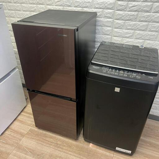 ご成約済み配送設置0円で✌冷蔵庫\u0026洗濯機分解洗浄済み✨✨Hisense２点セット❗❗