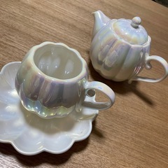 【受付終了】新品未使用 ティーカップ ティーポット マーメイド 