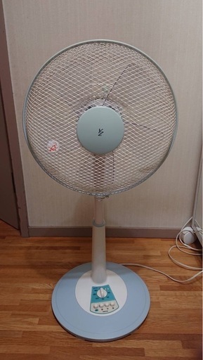 山善  リビング扇風機 30cm プッシュボタンスイッチ 3段階風量 タイマー付き 2013年製