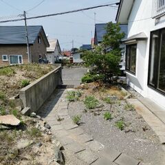 赤平市茂尻本町・深川市あけぼの町一軒家草刈り作業
