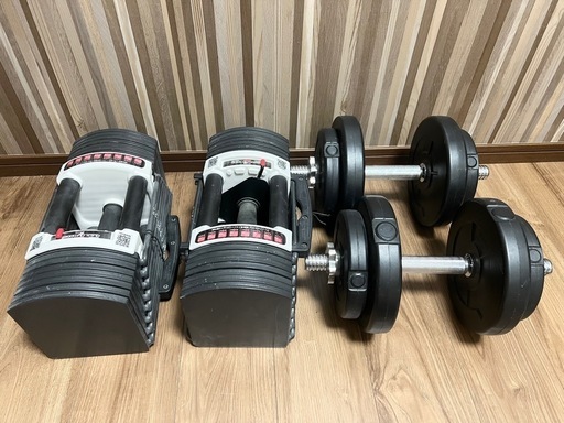 特別価格 可変式ダンベルセット計100kg (r) 八乙女のフィットネス ウエイトトレーニング