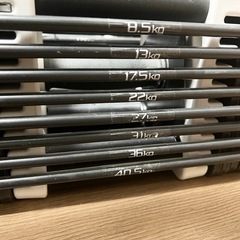 可変式ダンベル　セット　計100kgの画像