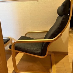 リクライニングチェア【スツールセット】の画像