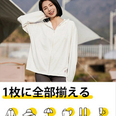 【新品・未開封】UV パーカー 冷感 -7℃ の画像