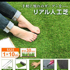 【再募集】人工芝（中古品）の画像