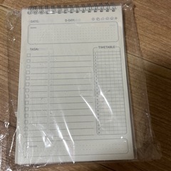 手帳、タスクノート