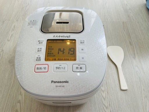 パナソニック　炊飯器 SR-HX100  2020年