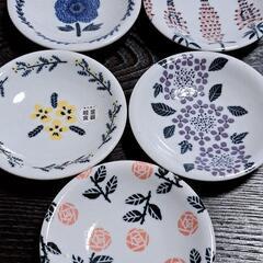 前畑陶器　新品未使用小皿5枚セット箱入り