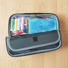 小学校で使う　モンスターハンター　裁縫セット　ブラックの画像