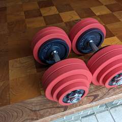 ダンベル 30kgX2 合計60kg、