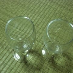 Nikka ニッカ ペアグラス ワイングラス （未使用）お譲りします。＊石川県＊美川より＊期間限定の画像