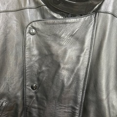 【美品】レザージャケット 羊革　日本製 ブラックの画像