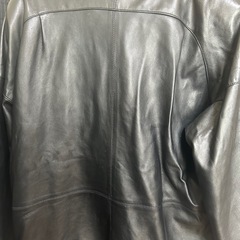 【美品】レザージャケット 羊革　日本製 ブラックの画像