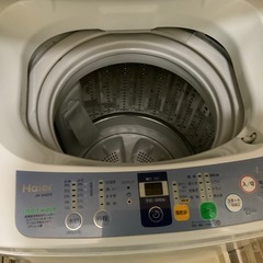 ハイアール　洗濯機の画像