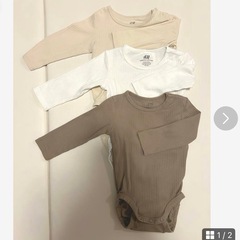 H&M ボディスーツ　肌着　70 ロンパース