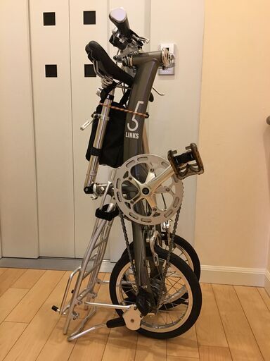 値下げしました　５LINKS ３speed　ガンメタ