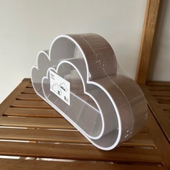 新品未開封2点セットくも型の壁掛け棚の画像