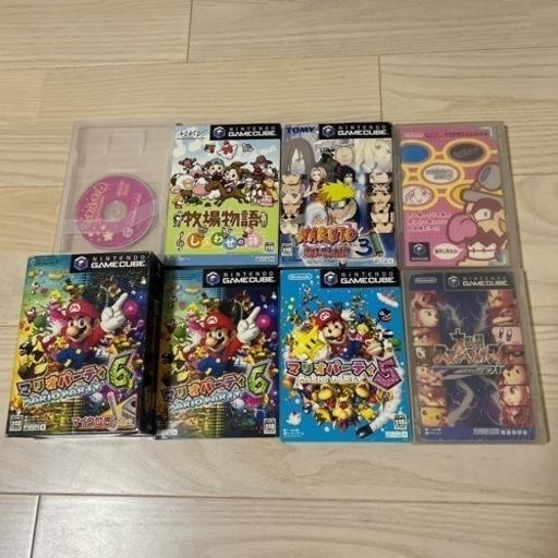 任天堂キューブ　カセット　8本セット