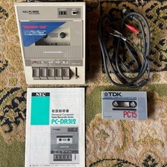 【GO-80】NEC データレコーダー PC-DR312