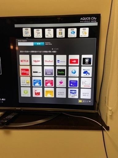 シャープAQUOS液晶テレビ50v  パナソニックブルーレイ