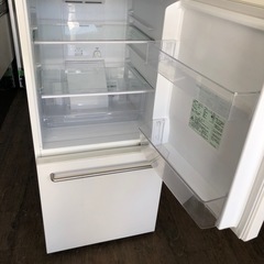 NO 367 🌈福岡市内配送設置無料✨🌈　無印良品 MUJI バーハンドル シンプルモダンデザイン ノンフロン冷蔵庫 MJ-R16A 2ドア 157L の画像