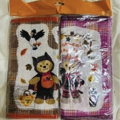 ディズニーシー　ダッフィー・シェリーメイ　ハロウィン　ミニタオルセットの画像