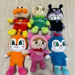 アンパンマン ふわりんスマイル ぬいぐるみ  Splus セット