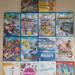 Nintendo　Wii U　ゲームソフト　コントローラ　セット　②の画像