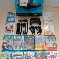 Nintendo　Wii U　ゲームソフト　コントローラ　セット　②
